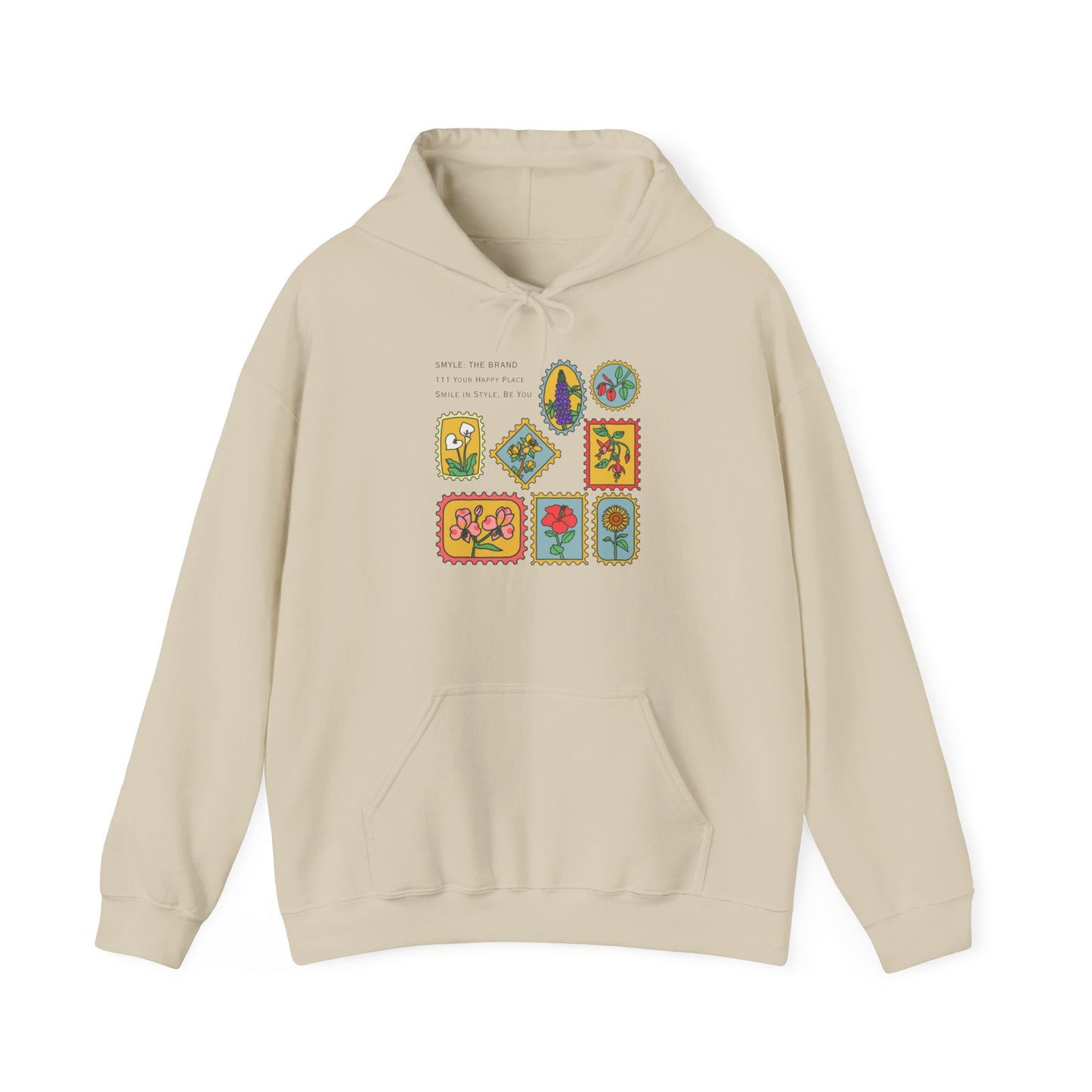 Vintage Stamp SMYLE Hoodie