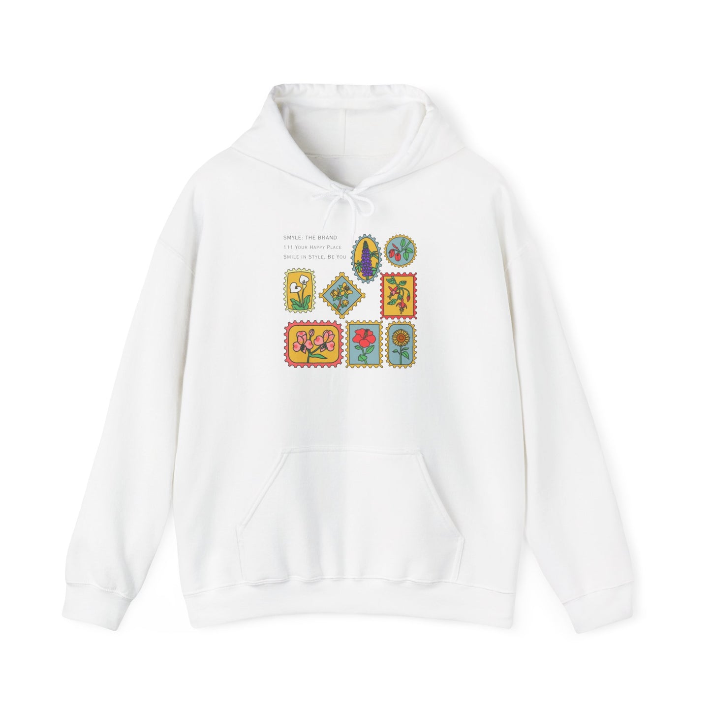 Vintage Stamp SMYLE Hoodie